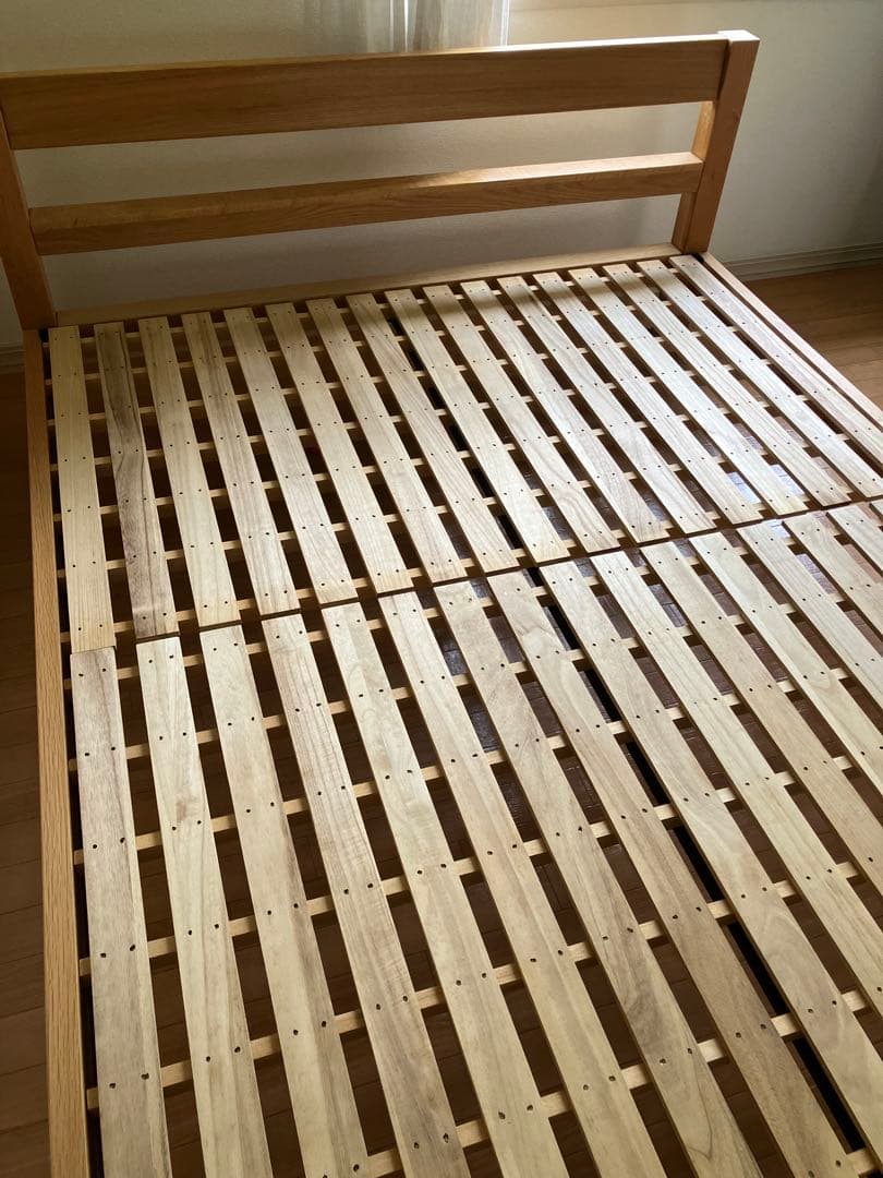 無印良品　ベッドフレーム　クイーンサイズ