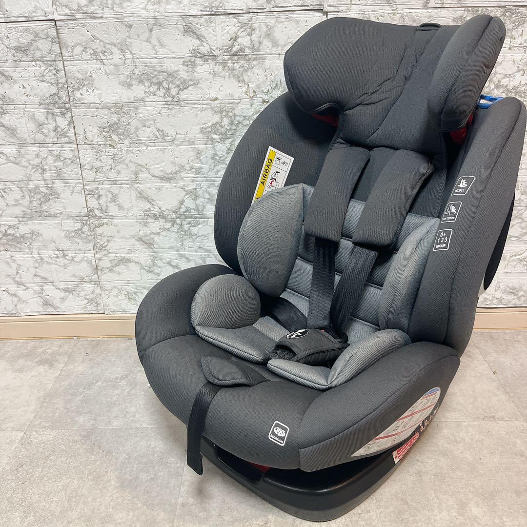 アイリスプラザ PZ ISOFIX固定 チャイルドシート 回転式【美品】