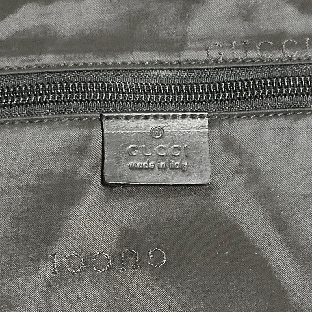 極美品✨GUCCI グッチ　ビジネスバッグ　黒　ボストンバッグ　ショルダーバッグ