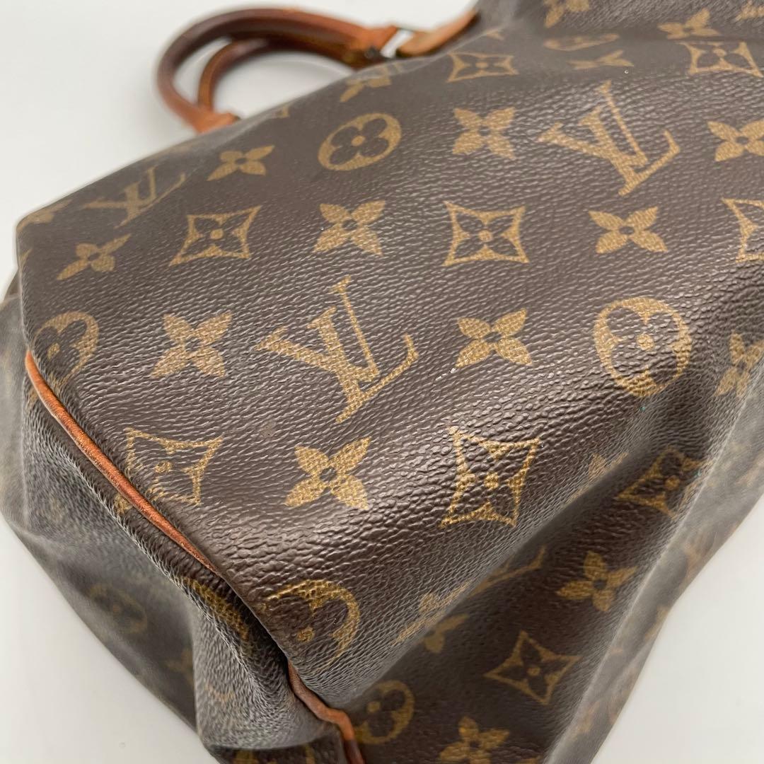 S0211-1-1 ルイヴィトン モノグラム ボストンバッグ パドロック・鍵付き