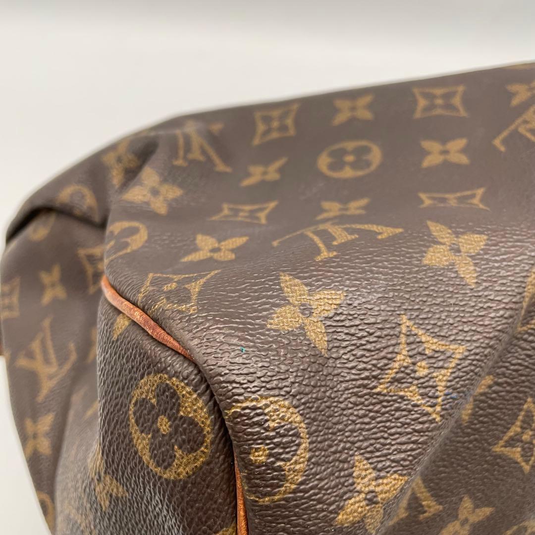 S0211-1-1 ルイヴィトン モノグラム ボストンバッグ パドロック・鍵付き