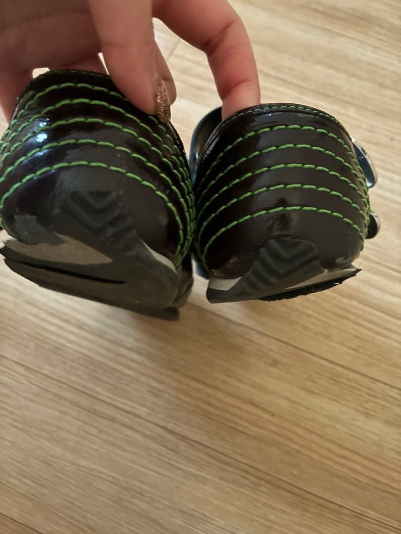 chopova lowena ローファー　ブラウングリーン