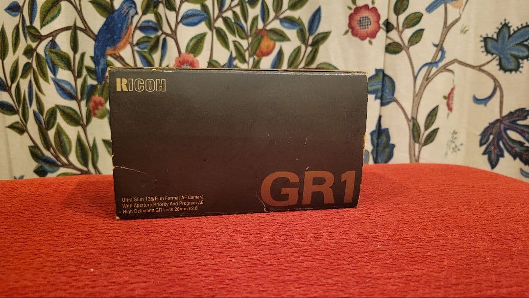 RICHO GR1 黒色 コンパクトフィルムカメラ未使用品当時物