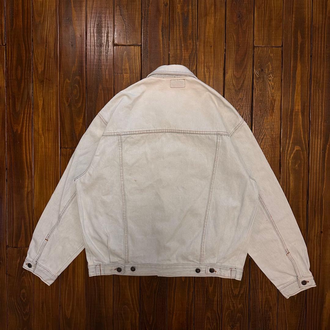 希少カラー【Levi'sリーバイス】ホワイトデニムジャケット　90s 70507
