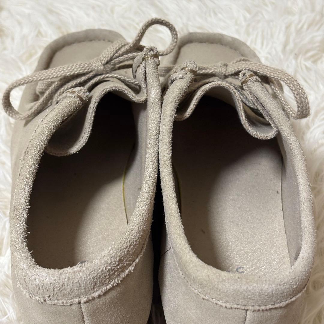 【極美品】clarks クラークス　ワラビー　チャッカブーツ　23.5