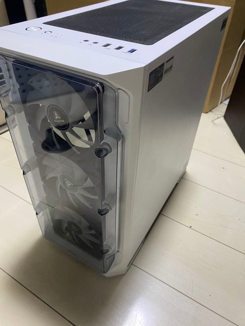 MAGシリーズ PCケース RGBファン付き ホワイト