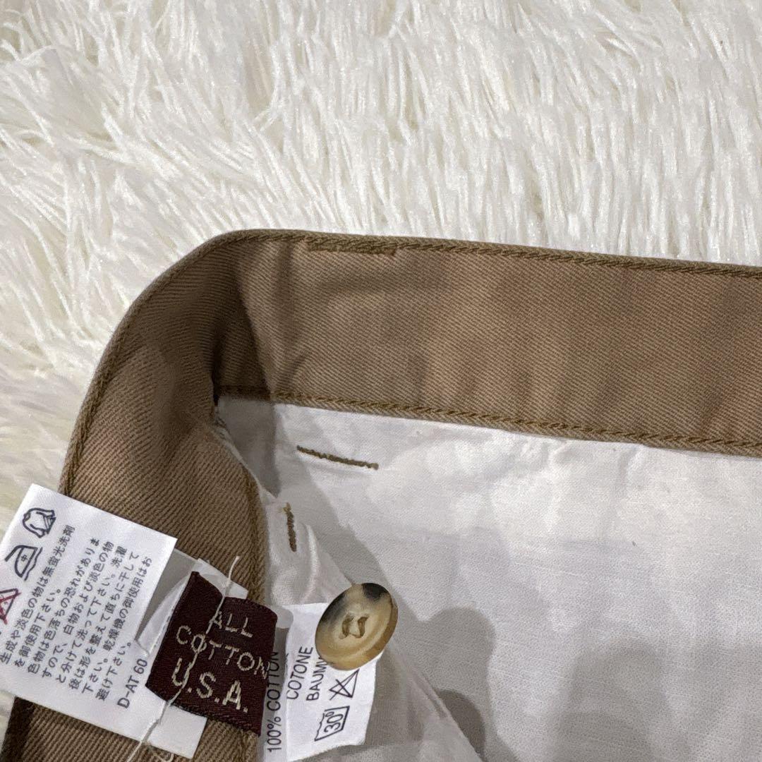 新品　Marlboro Classics チノパン　W34 L34 ブラウン