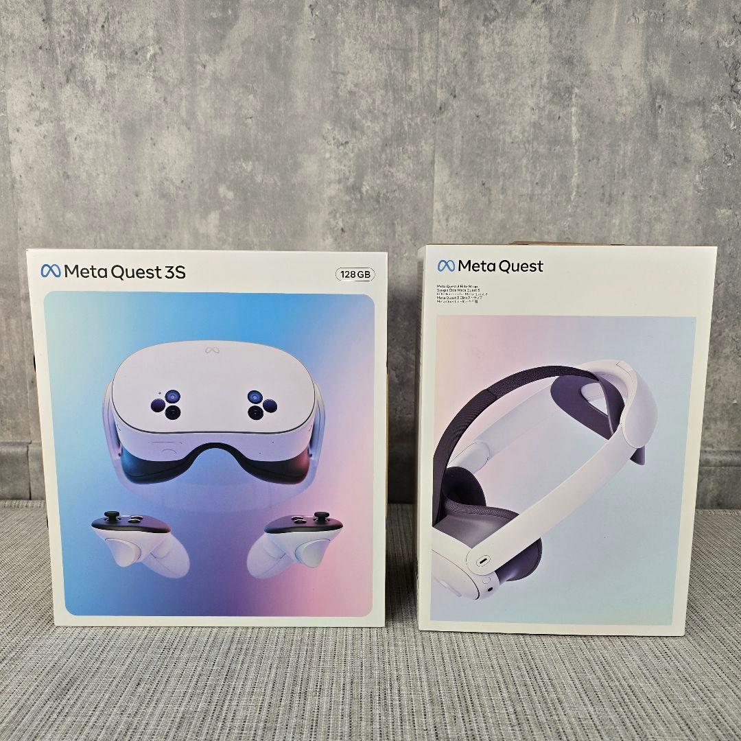 新品　未開封　 Quest 3S 128GB エリートストラップ付き