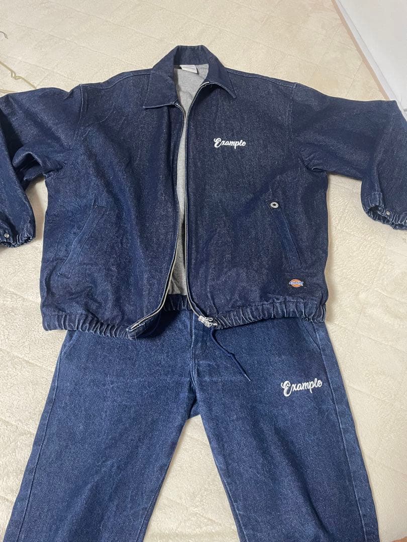 ディッキーズ✖️Example デニムセットアップ