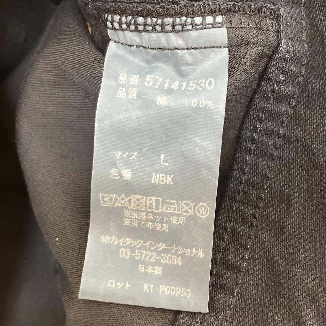 YANUK 野沢和香さんコラボ Sunny ショートパンツデニム L ブラック