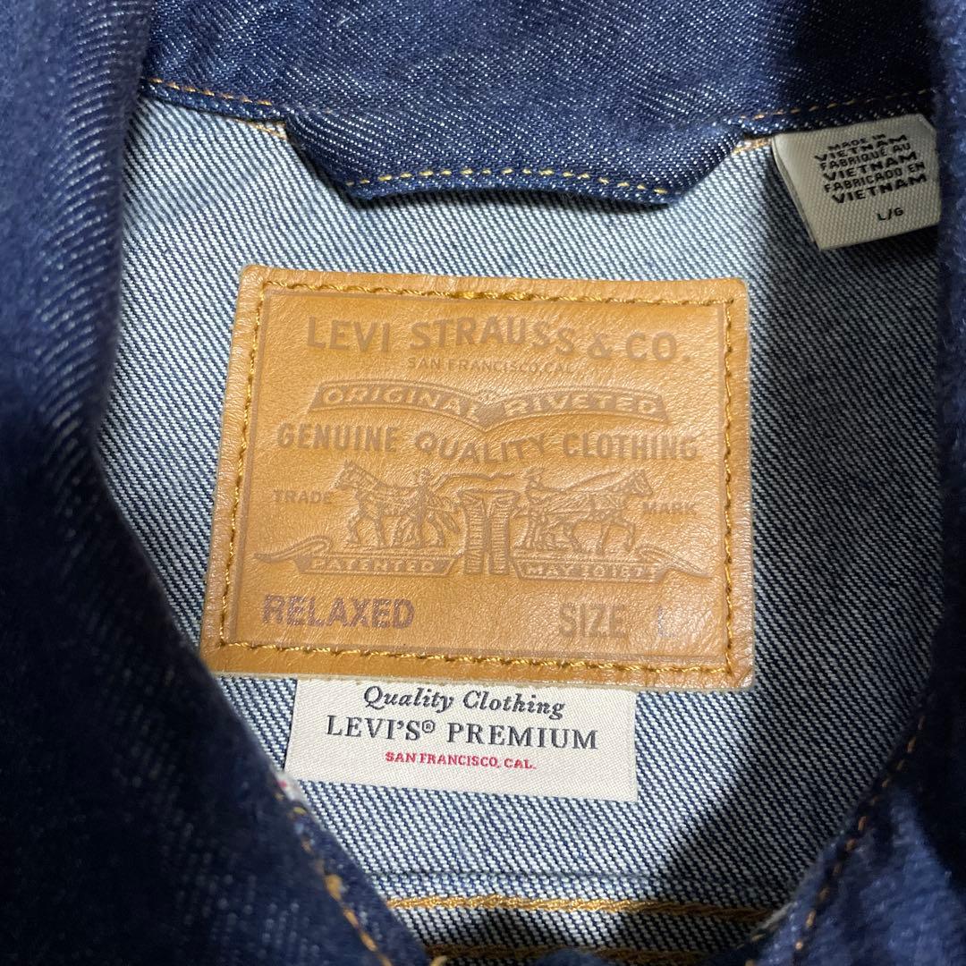 リーバイス1stトラッカージャケット Lサイズ1回のみ使用　美中古品