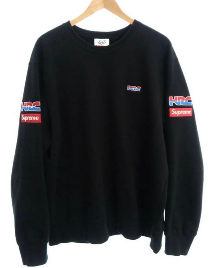 Y*N様 「美品」SupremeHondaFoxRacing Crewneck
