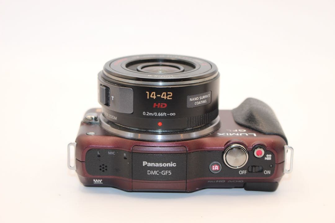 ★ショット数3990回★ LUMIX DMC-GF5 電動ズームレンズキット