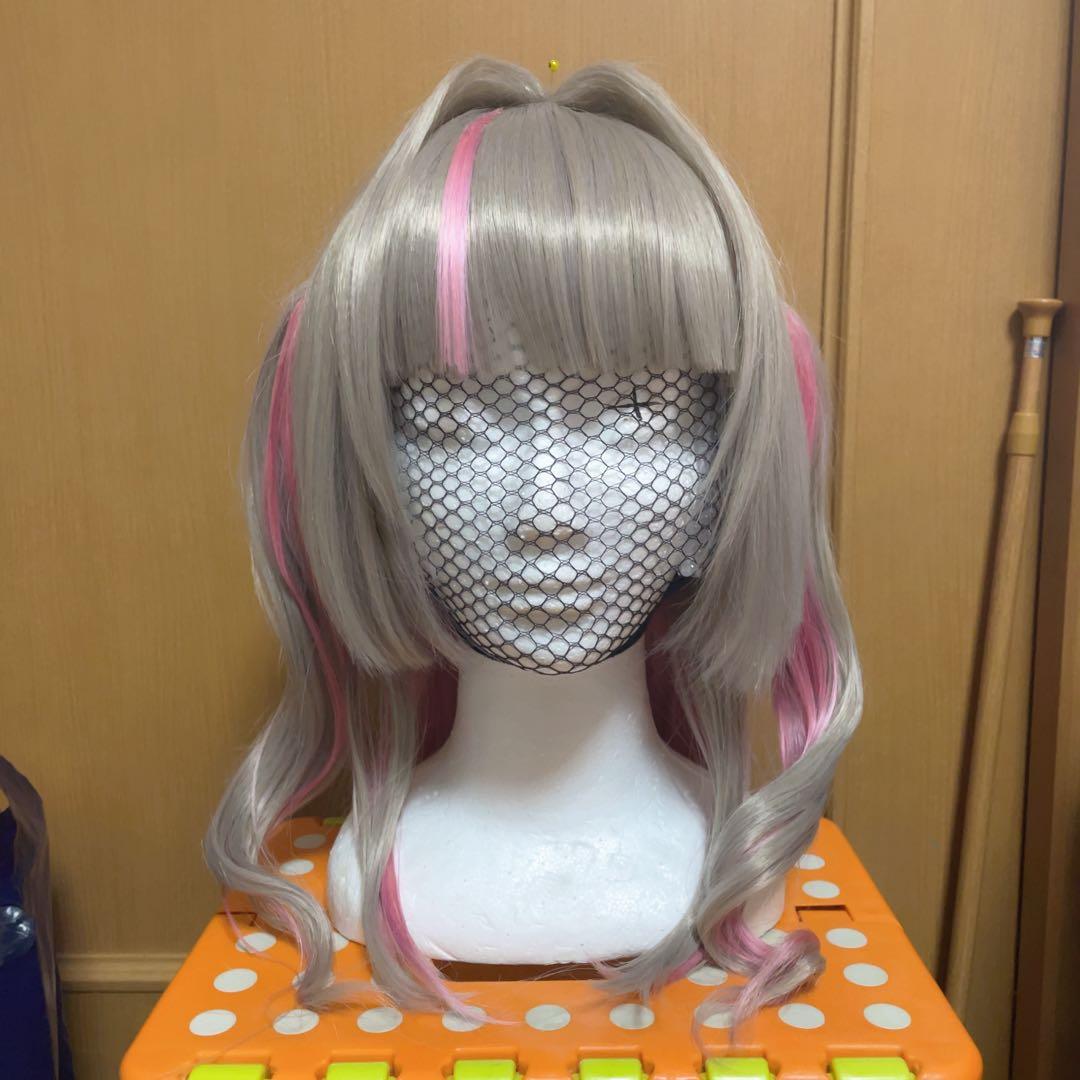 魔界ノりりむ コスプレ 衣装 靴 ウィッグ 耳 等のフルセット