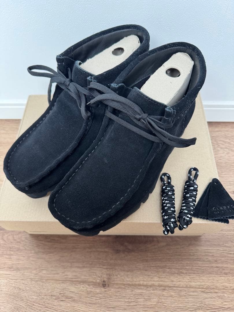 クラークス　ワラビーブーツ　ゴアテックス　UK6 1/2