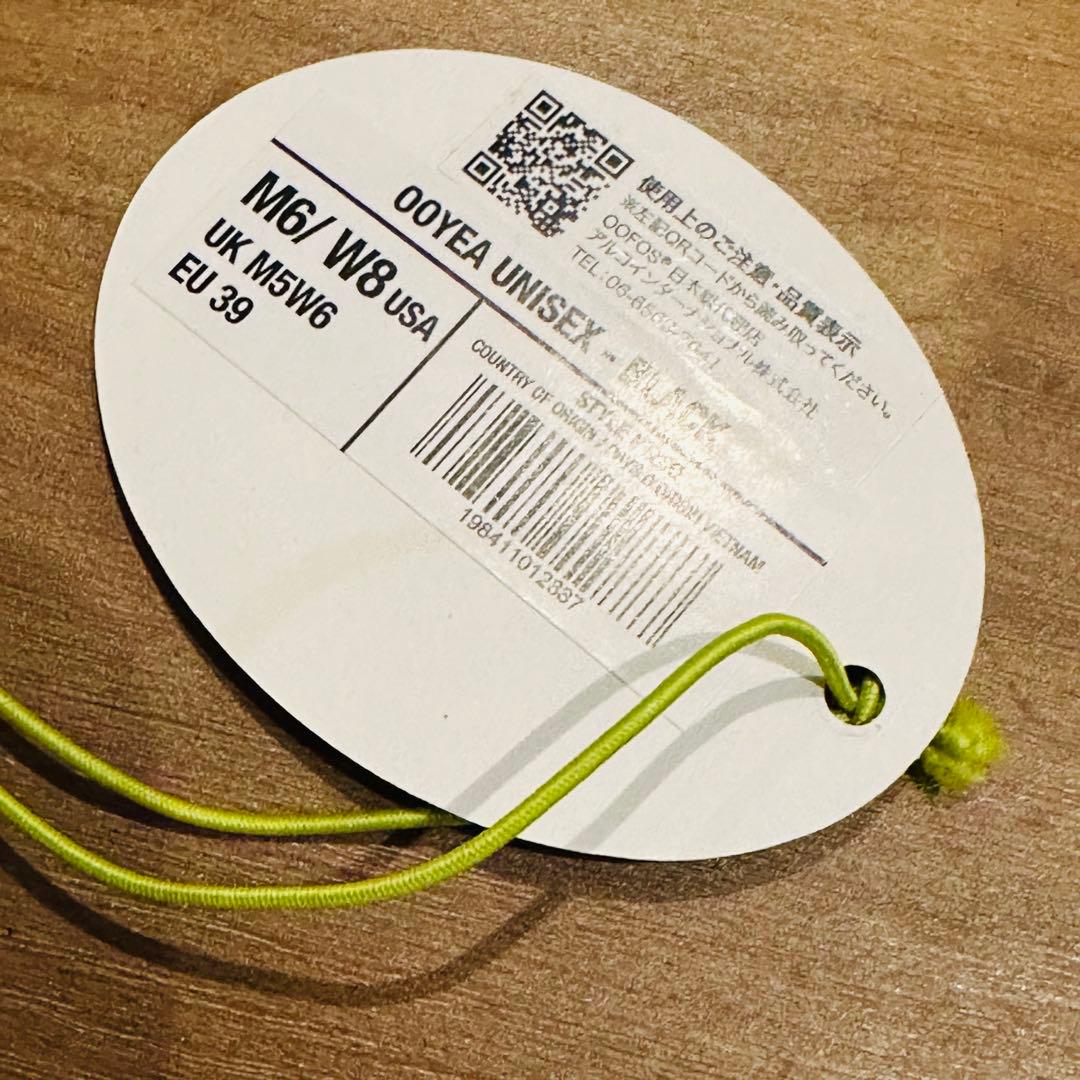 OOFOS OOyea ウーフォス ウーヤー サンダル 黒 25cm 39