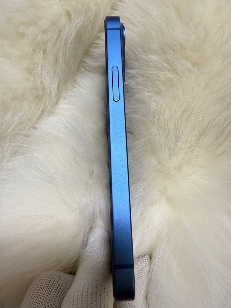 iphone 13mini 256GB ブルー SIMフリー国内版 BT100%