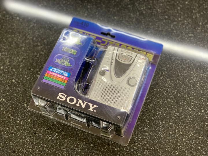 【未使用品】SONY ポータブルカセットレコーダー TCM-410