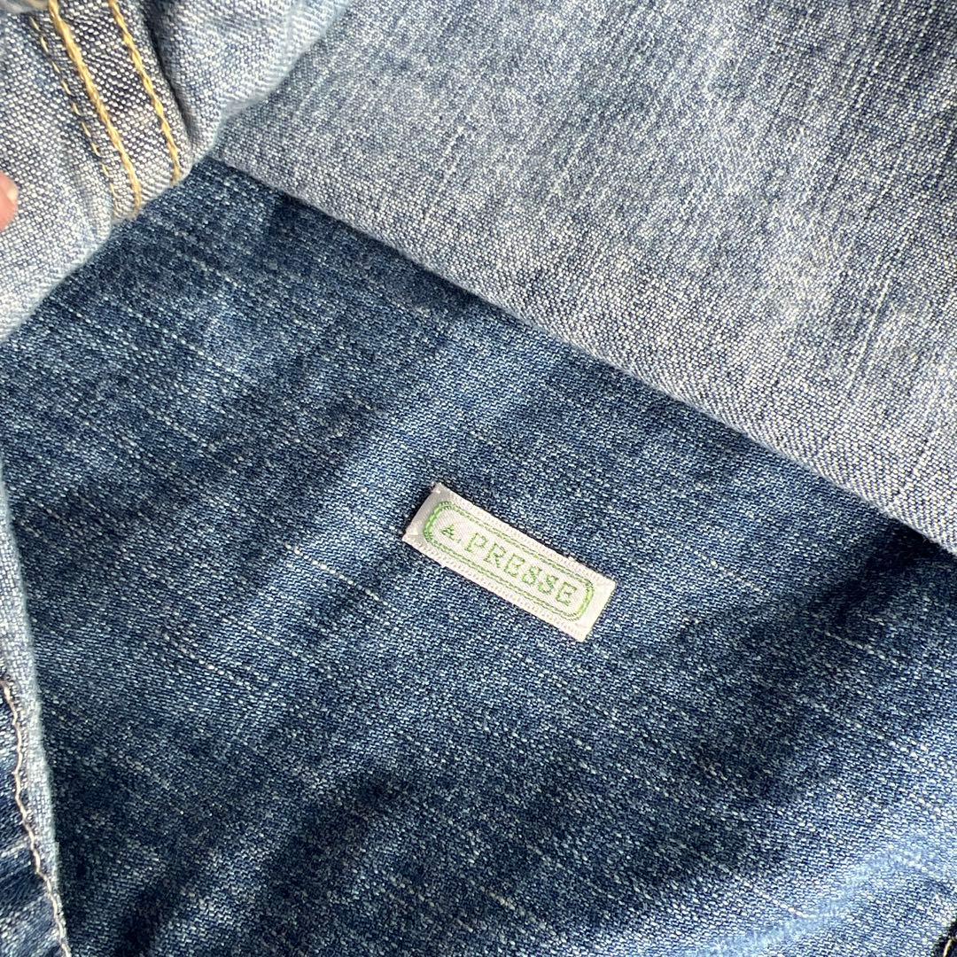 A.PRESSE アプレッセ デニムジャケットNAVY Denim Jacket