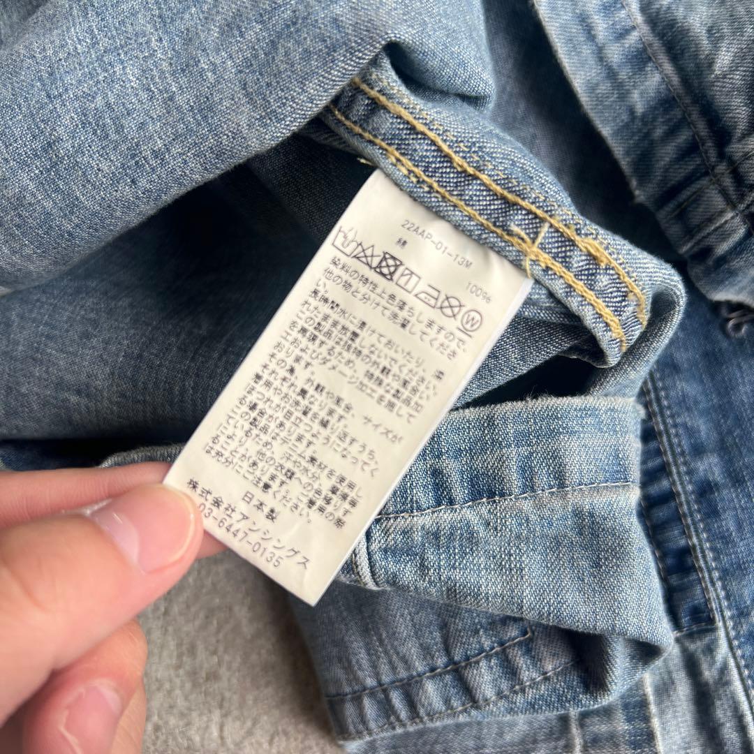 A.PRESSE アプレッセ デニムジャケットNAVY Denim Jacket