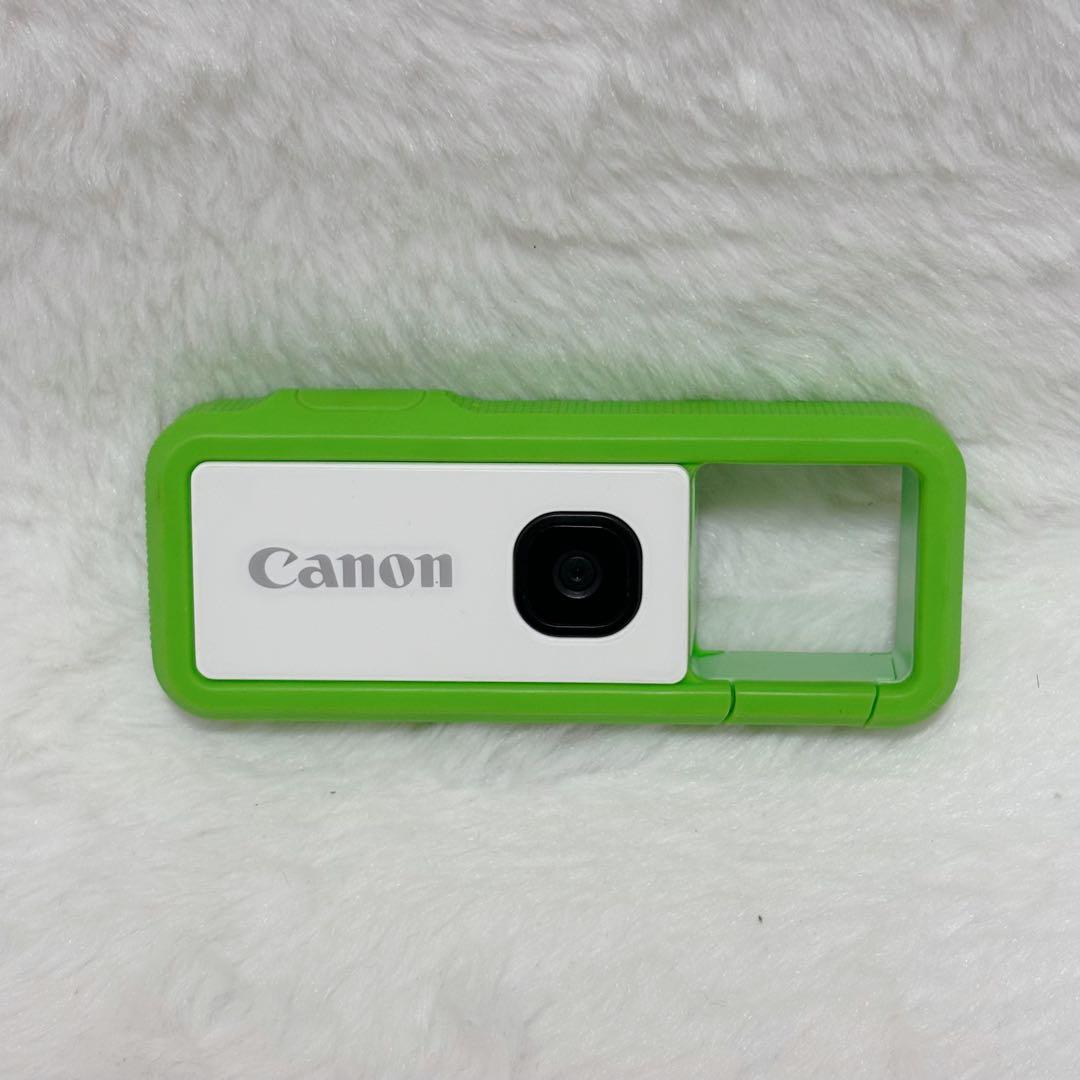 【美品】Canon iNSPiC REC アソビカメラ FV-100 グリーン