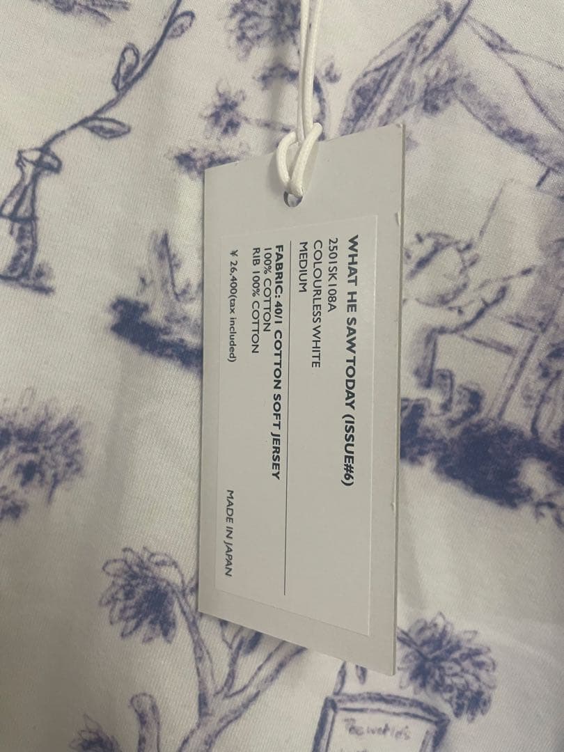 【完売品】SHINYA KOZUKA ロングスリーブシャツ