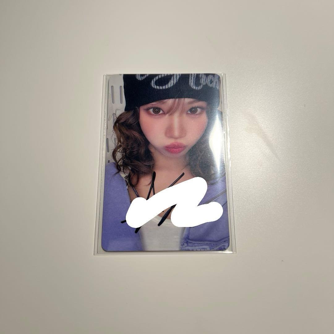 LESSERAFIM SPAGHETTI weverse 直筆サイン チェウォン