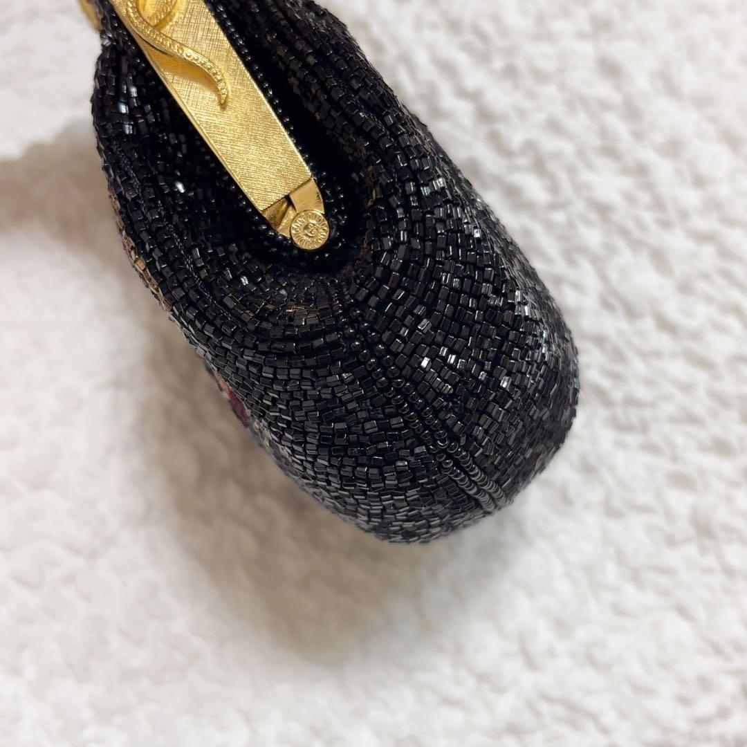 ルミー はしもと ビーズバッグ 和装 マルチカラー パーティバッグ ヴィンテージ