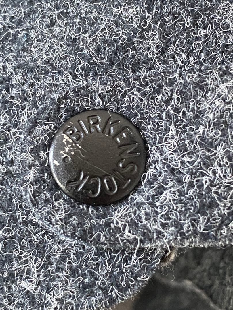 ★本日値下げ中　美品　レア　ビルケンシュトック　ボストン　フェルト　グレー　37