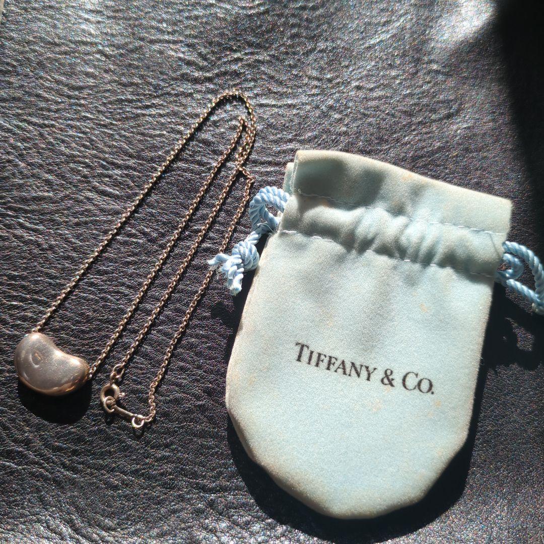 Tiffany オールドティファニー　ビーンズ　シルバーネックレス