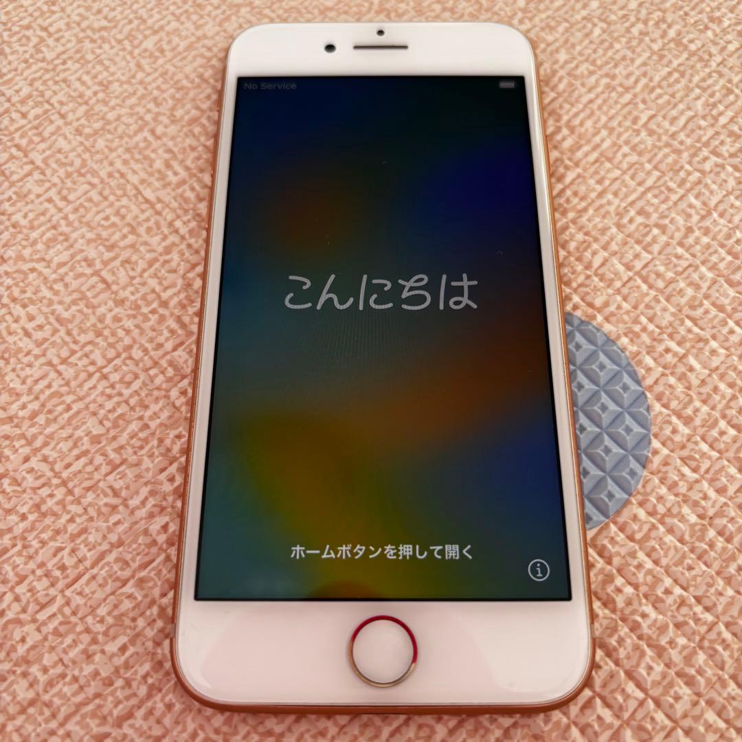 iPhone 8 64GB ゴールド 本体 初期化済み SIMロックあり