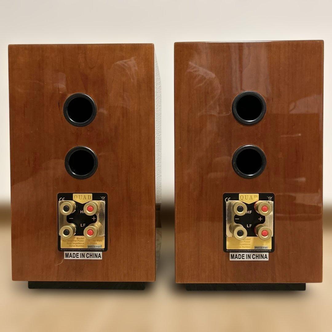 QUAD 11L2 ブックシェルフスピーカー　取説付き