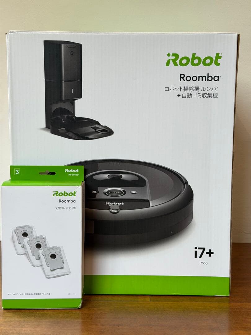 iRobot Roomba i7+ 本体 ルンバ 紙パック付き i7550