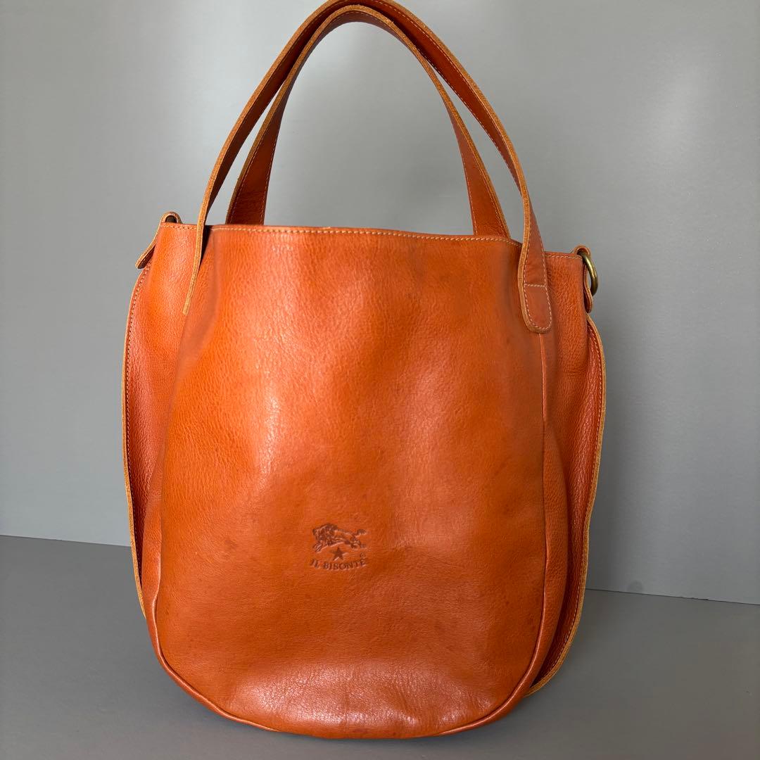 IL BISONTE イルビゾンテ　トートバッグ　革　レザー
