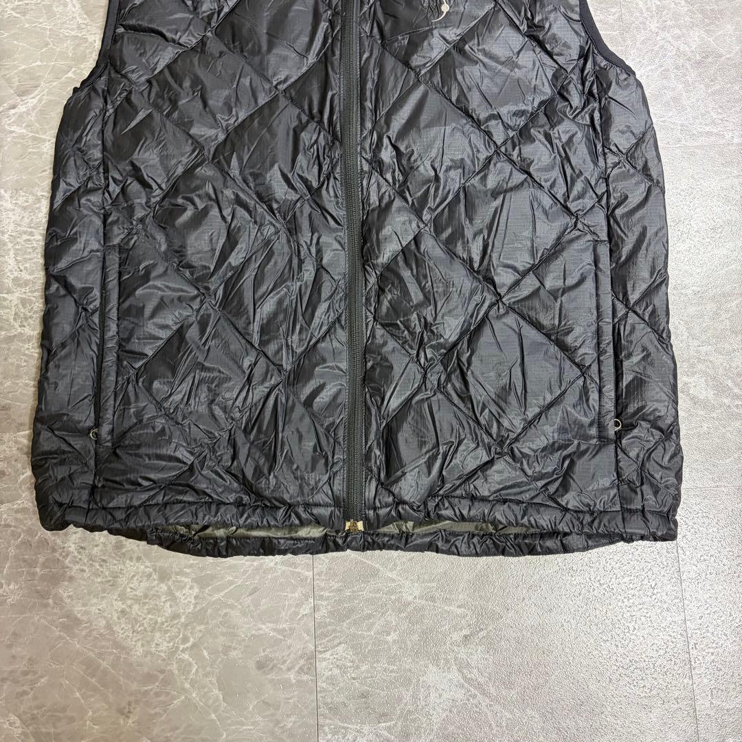 00s 廃盤　名作　moonstone ダイヤキルト　ダウンベスト　ブラック　L