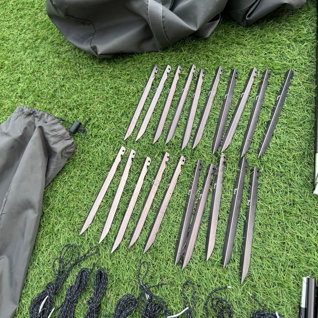 美品　ゼインアーツ オキトマ2 ソロデュオテント