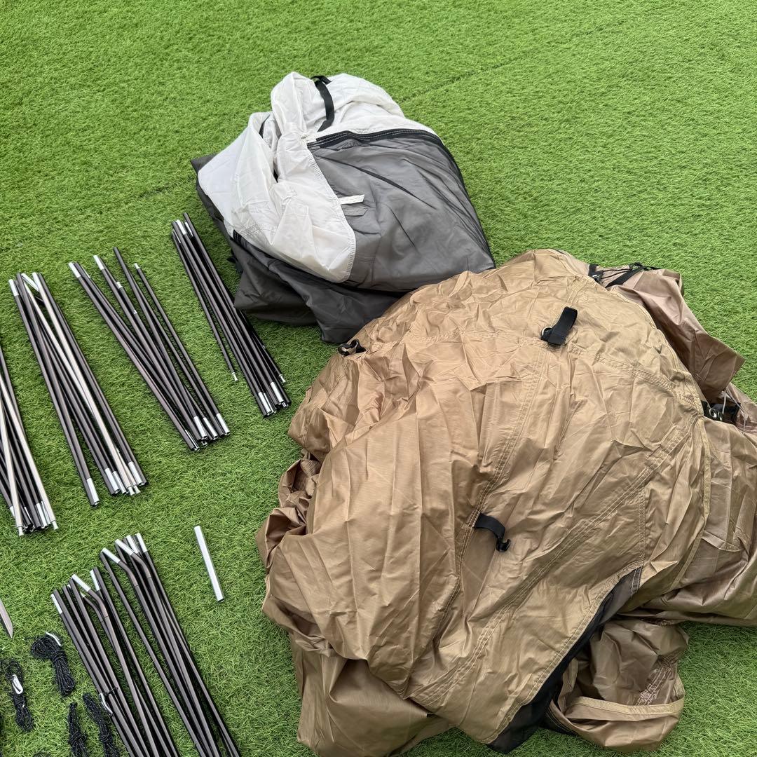 美品　ゼインアーツ オキトマ2 ソロデュオテント