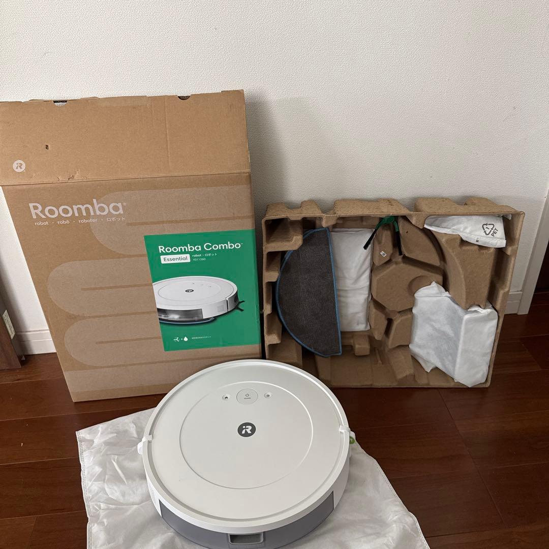 【未使用品】ルンバ Combo Essential Y011260 ホワイト