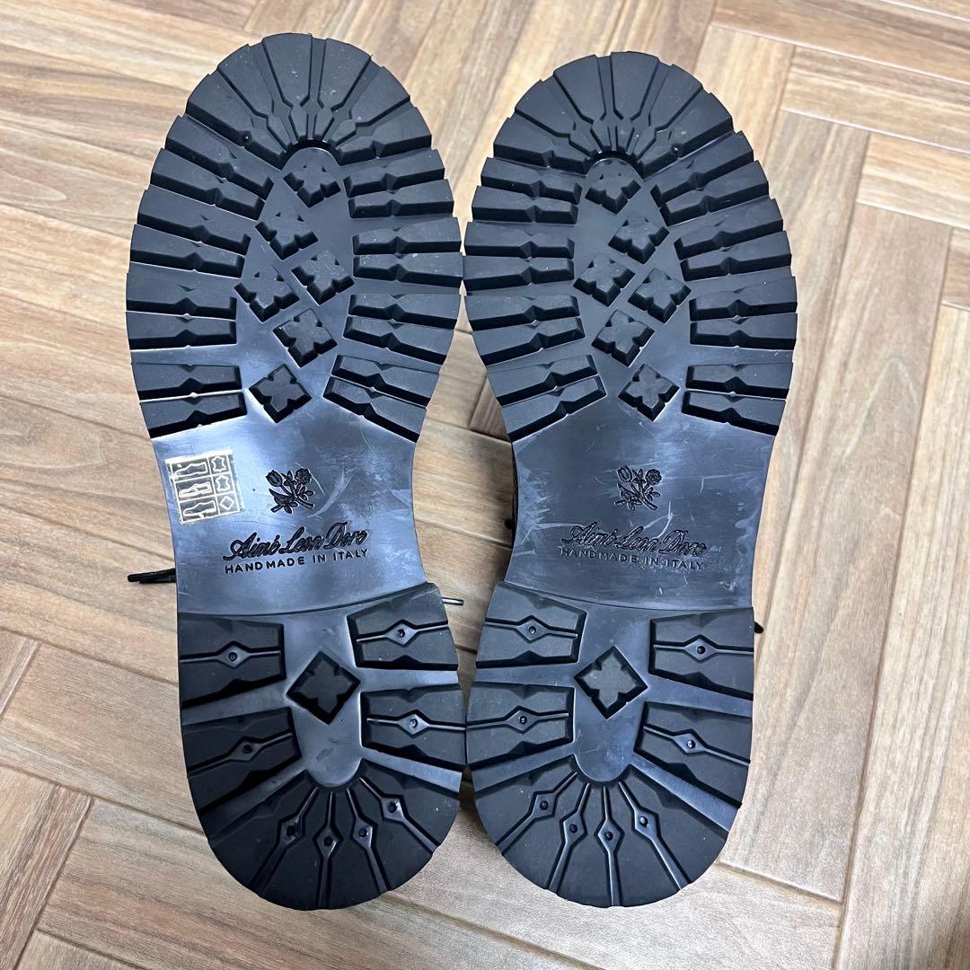 美品　AIME LEON DORE イタリア製　Derby 革靴　Crest