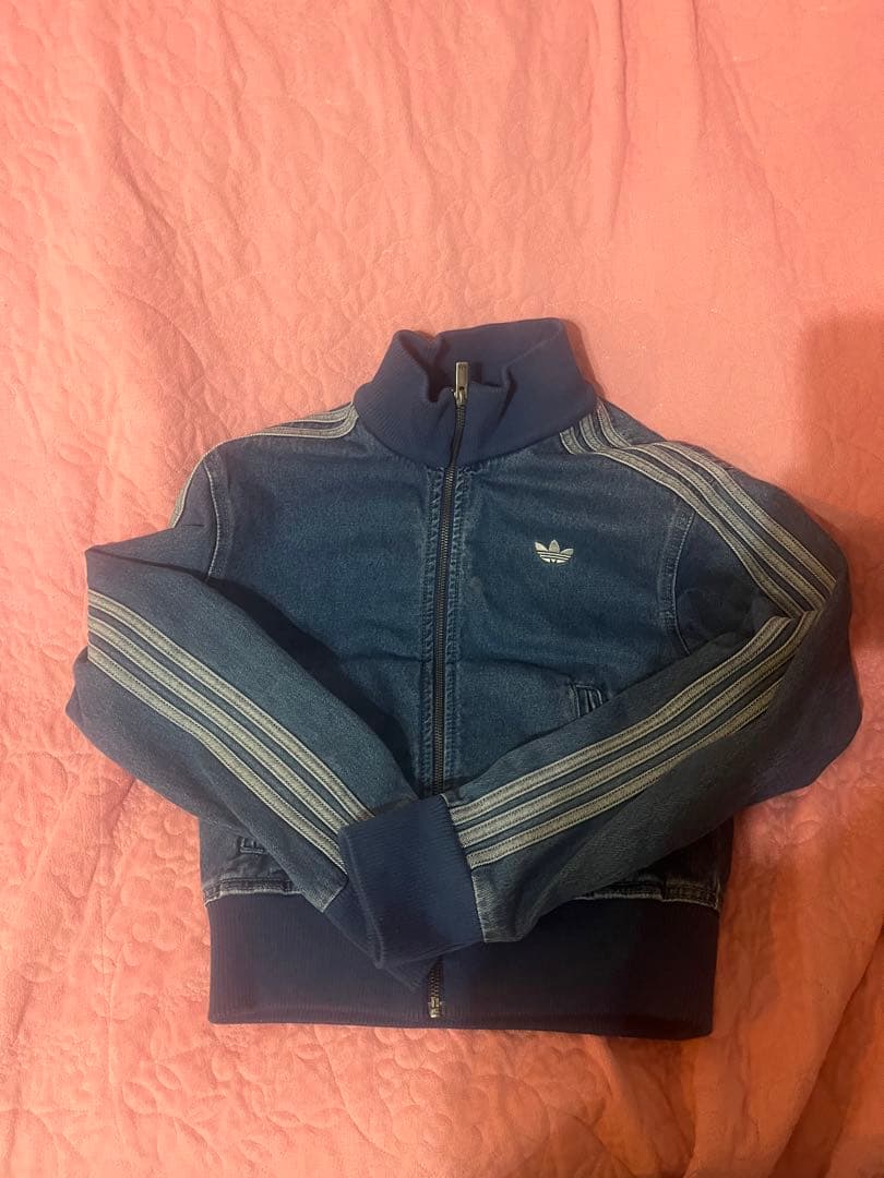 adidas originalsアディカラー デニム トラックトップ XS