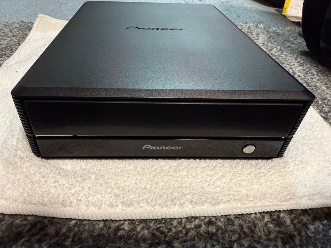 [極美品]Pioneer外付けBlu-rayディスクドライブBDR-X13J-S