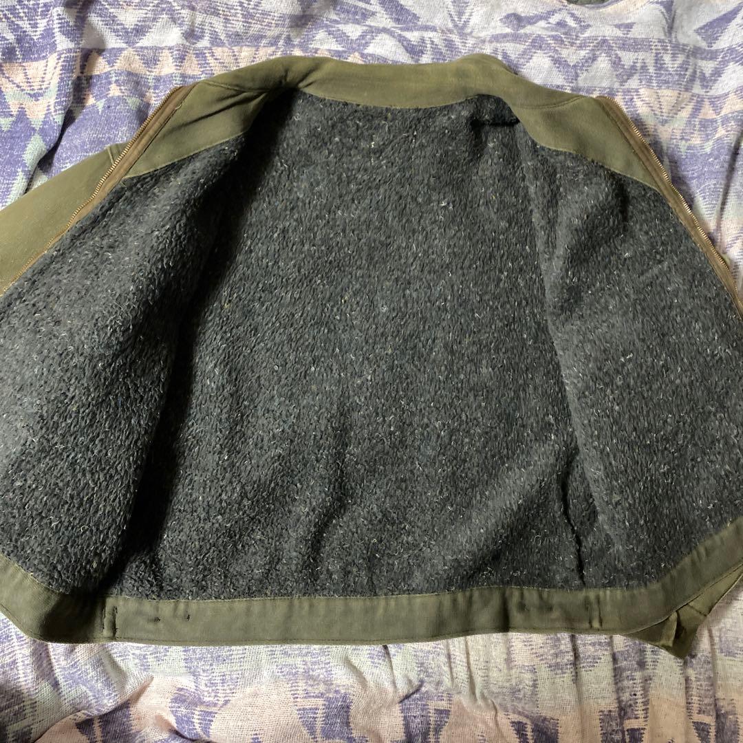 ビンテージ50s コットンウィップコード　ワークジャケット　超BIGサイズXXL