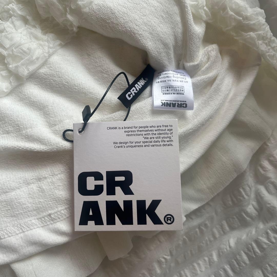 crank ミニスカート カンカンスカート 韓国ブランド フリル