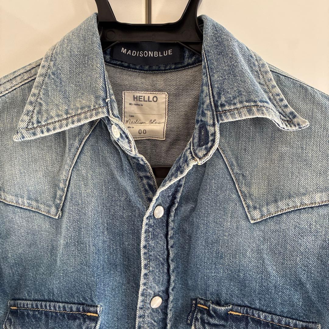 マディソンブルー　MADISONBLUE デニムシャツ 00