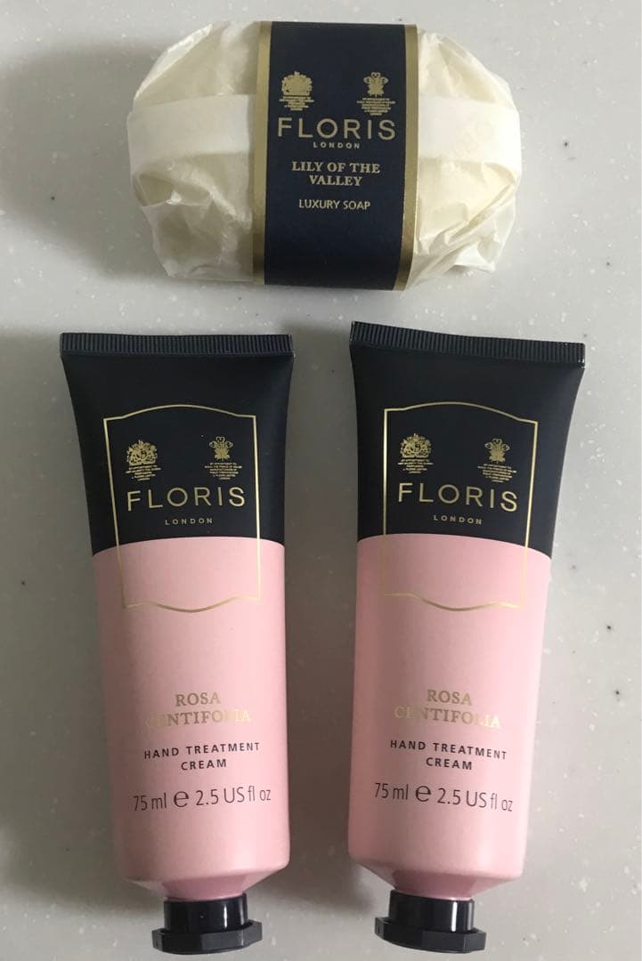 フローリス ハンドクリーム 石鹸 ローザセンティフォリア　3点セット
