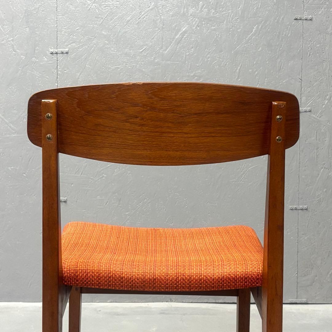 北欧 デンマーク ヴィンテージ チーク ダイニングチェア(402)