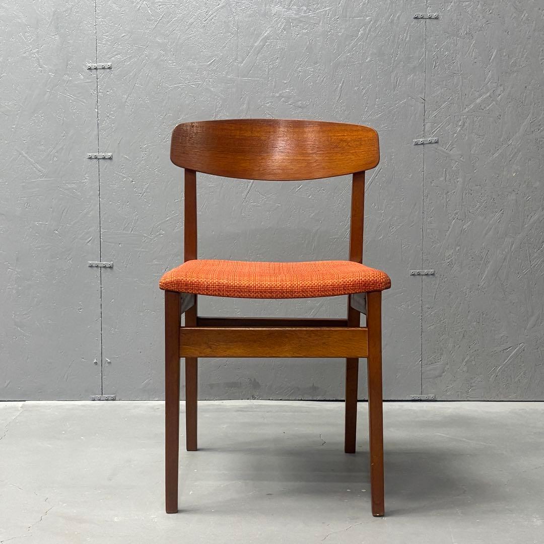 北欧 デンマーク ヴィンテージ チーク ダイニングチェア(402)