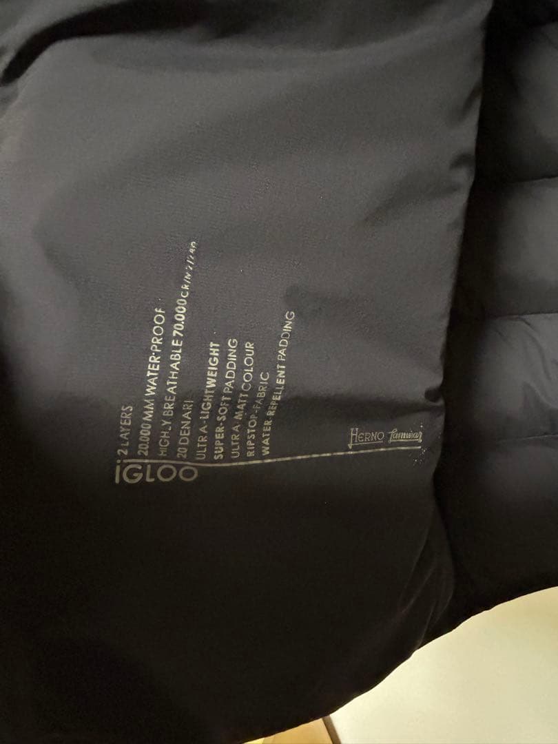 HERNO ヘルノ　laminar ラミナー　ダウンベスト　美品