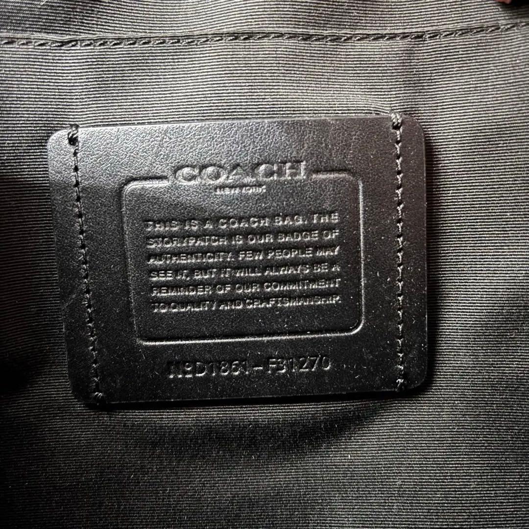 COACH レザー ショルダーバッグ