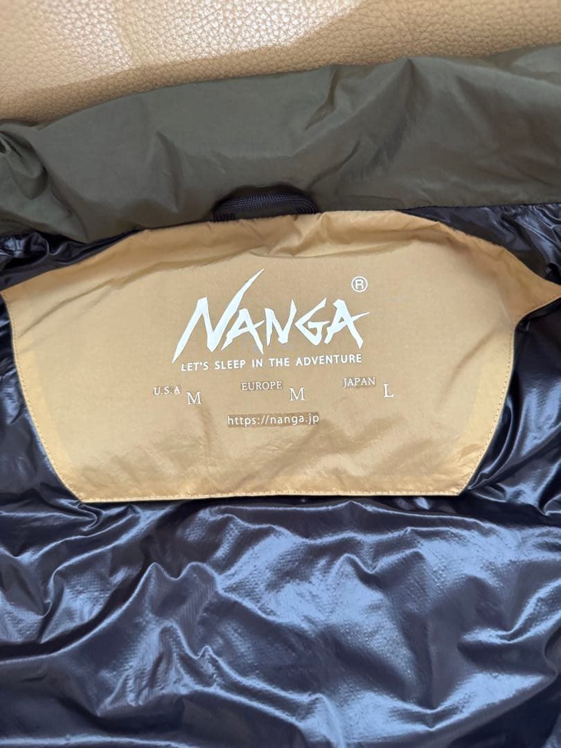 NANGA ナンガ マゼノリッジ ベスト ベージュ　L